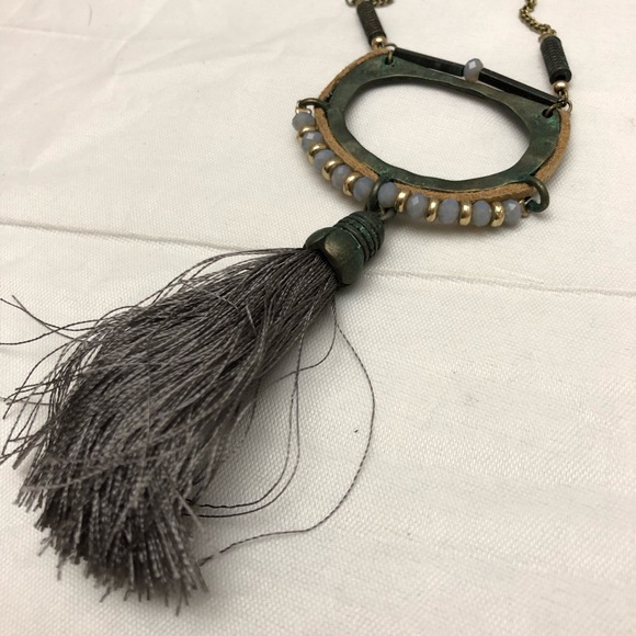 Bohemian Style Tassel Necklace - Picture 5 of 6
